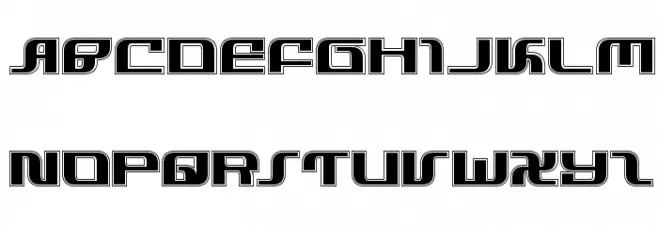 Infinity Formula Academy 字体 大写