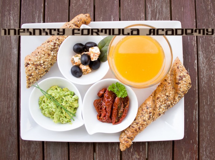 Infinity Formula Academy Font examples
