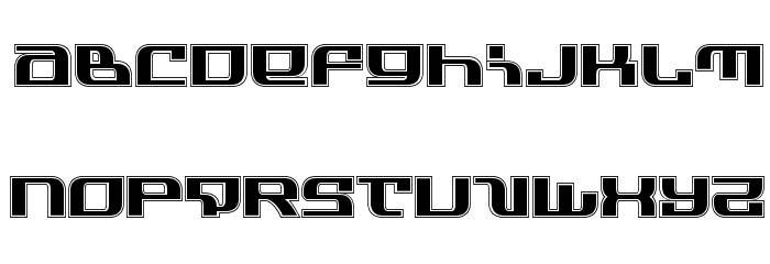 Infinity Formula Academy Font LOWERCASE