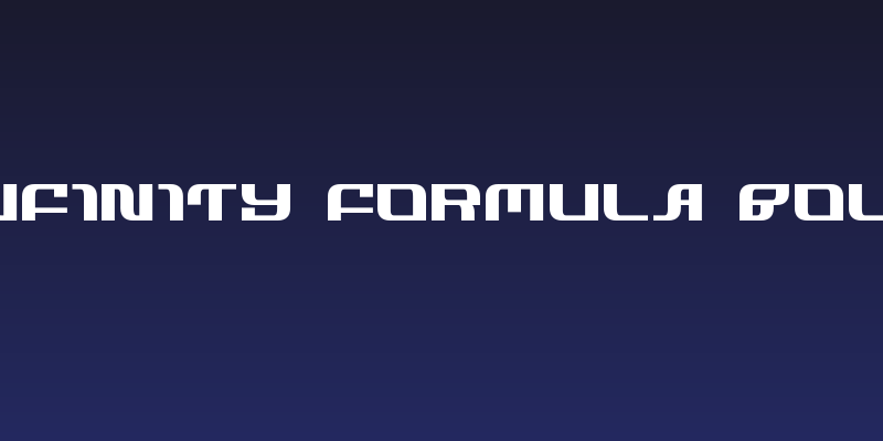 Infinity Formula Bold Social Header