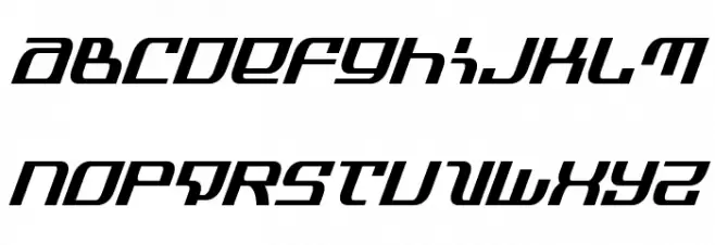 Infinity Formula Condensed Italic 字体 小写