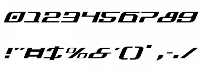 Infinity Formula ExpItalic Шрифта ДРУГИЕ символов