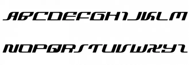 Infinity Formula Expanded Italic फ़ॉन्ट अपरकेस