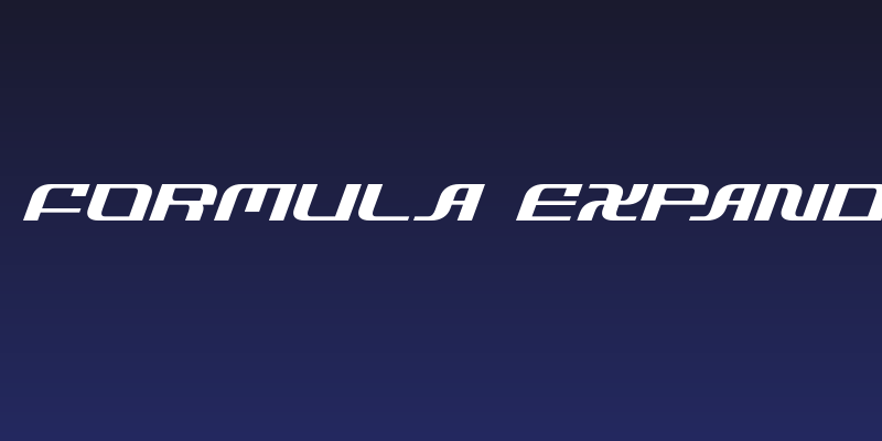Infinity Formula Expanded Italic Social Header