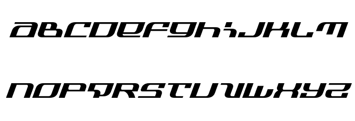 Infinity Formula Expanded Italic Font LOWERCASE