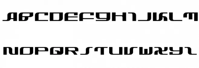 Infinity Formula Expanded フォント 大文字