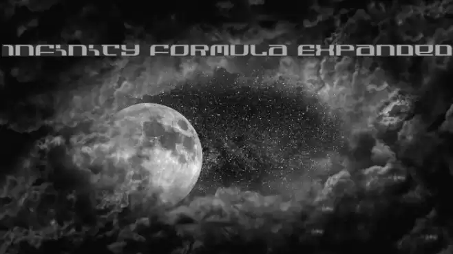 Infinity Formula Expanded Font examples