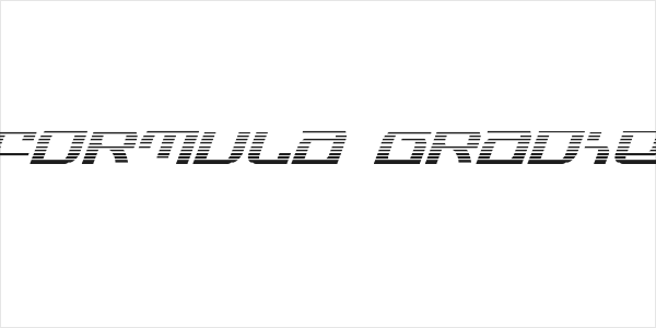 Infinity Formula Gradient Italic Logo