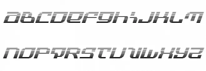 Infinity Formula Gradient Italic फ़ॉन्ट लोअरकेस