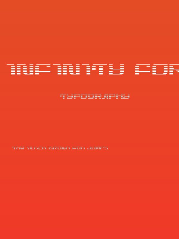 Infinity Formula Gradient Poster