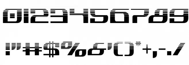 Infinity Formula Halftone Font OTHER CHARS