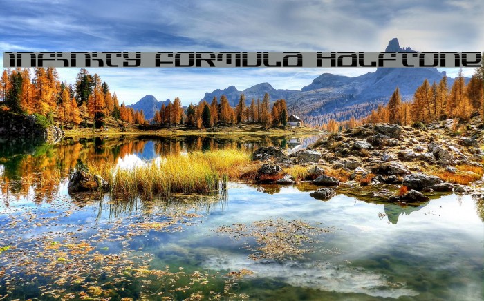 Infinity Formula Halftone Example 1