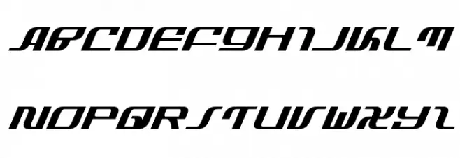 Infinity Formula Italic Шрифта ВЕРХНИЙ