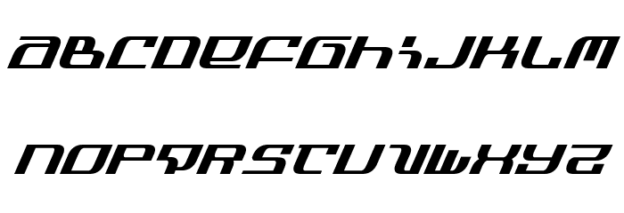 Infinity Formula Italic Font LOWERCASE