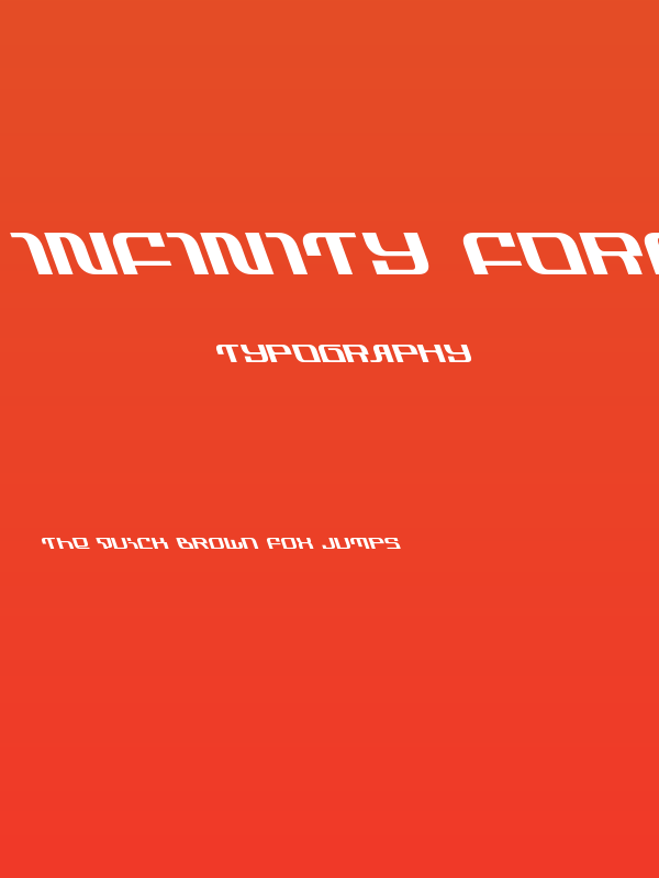 Infinity Formula Leftalic Poster