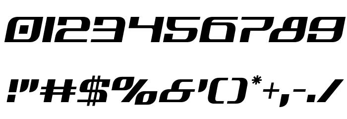 Infinity Formula Semi-Italic Font OTHER CHARS