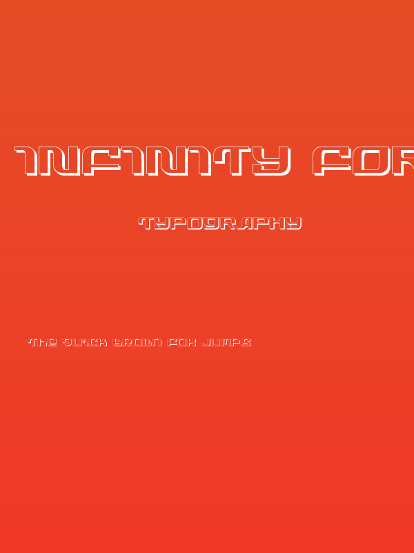 Infinity Formula Shadow Poster