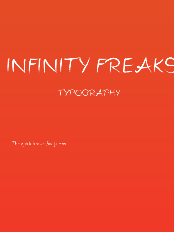 Infinity Freaks Poster