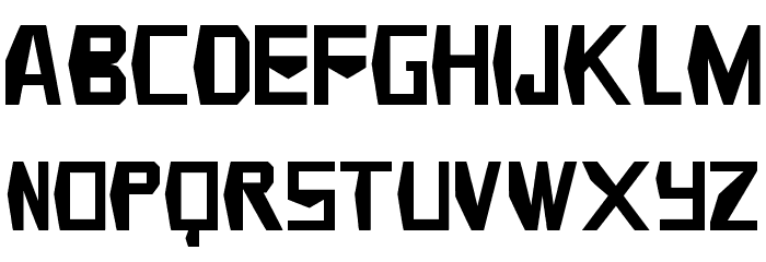Infinity Gauntlet Font LOWERCASE