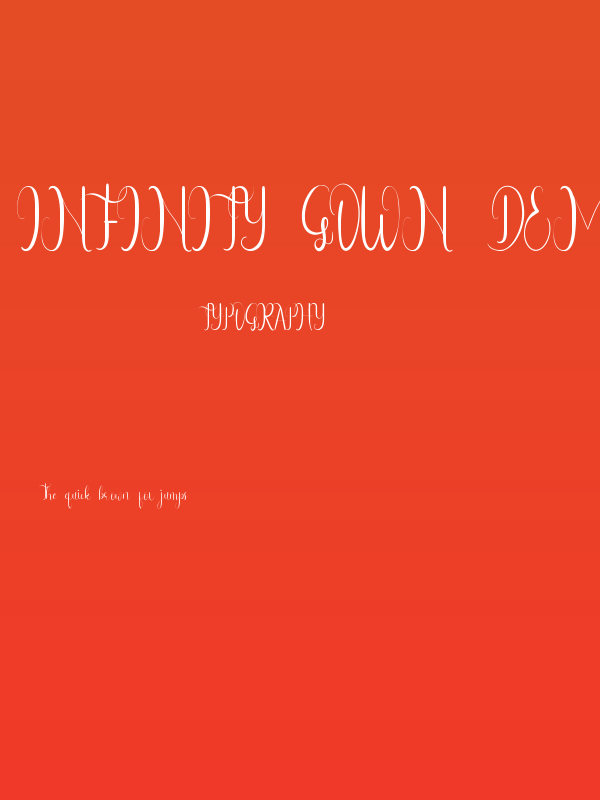 Infinity Gown Demo Poster