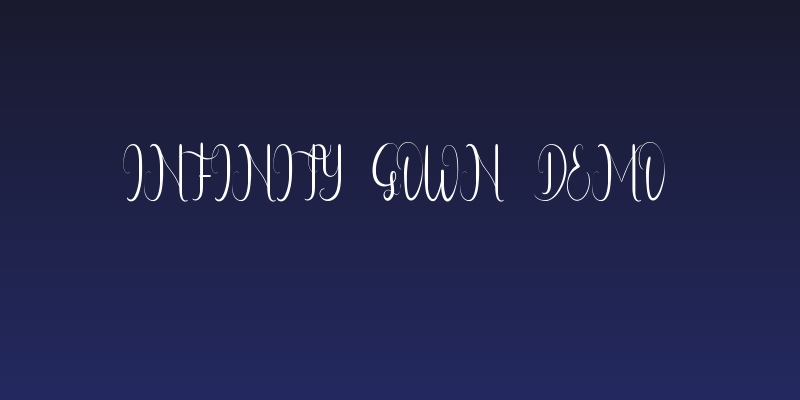 Infinity Gown Demo Social Header