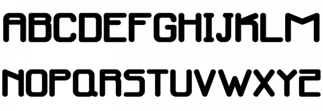 Infinity Media Schriftart Groß