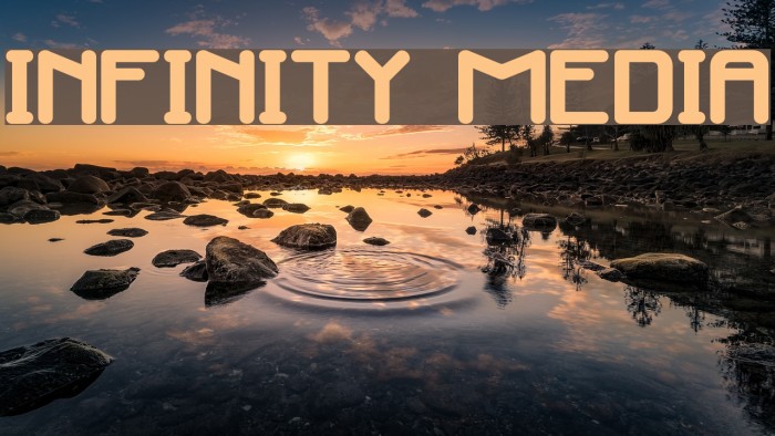 Infinity Media Font examples