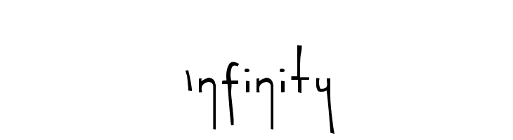 Infinity  नि: शुल्क फ़ॉन्ट्स डाउनलोड