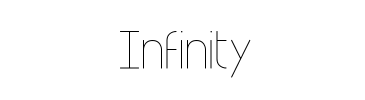 Infinity 1 Font - FFonts.net