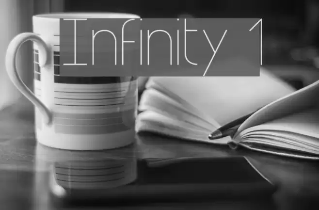 Infinity 1 Font examples