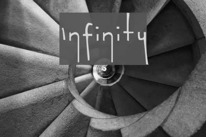 Infinity Font examples