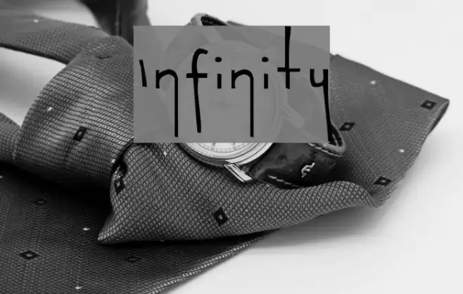 Infinity Font examples
