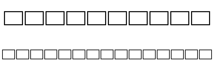 Infinium Guardian Caps Font OTHER CHARS
