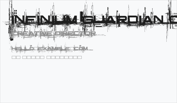 Infinium Guardian Caps Business Card