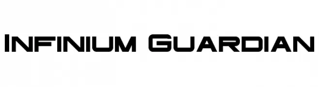 Infinium Guardian  font caratteri gratis
