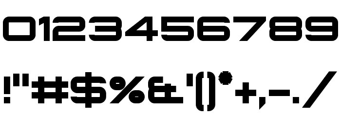 Infinium Guardian Font OTHER CHARS