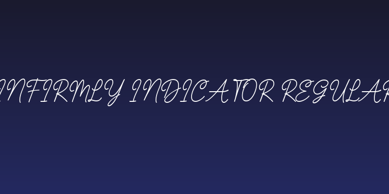 Infirmly Indicator Regular Social Header