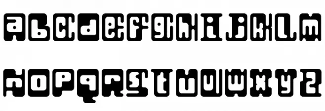 Infix Regular Polices MAJUSCULES