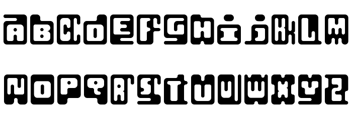 Infix Regular Font LOWERCASE