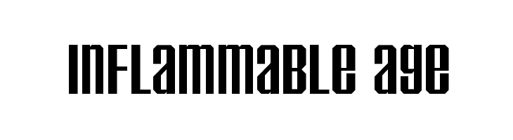 Inflammable Age  Fuentes Gratis Descargar