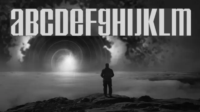 Inflammable Age Font examples