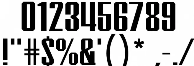 InflammableAge-Regular Font OTHER CHARS