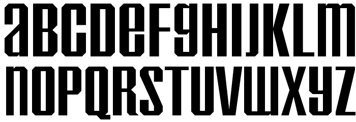 InflammableAge-Regular Font LOWERCASE