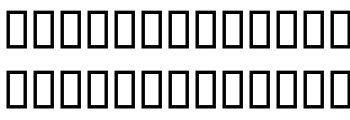 Influcts Font LOWERCASE