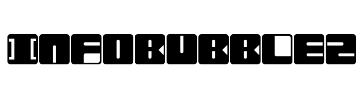 Infobubble2  フリーフォントのダウンロード