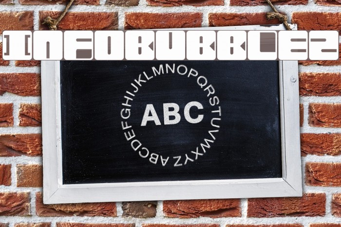 Infobubble2 Font examples