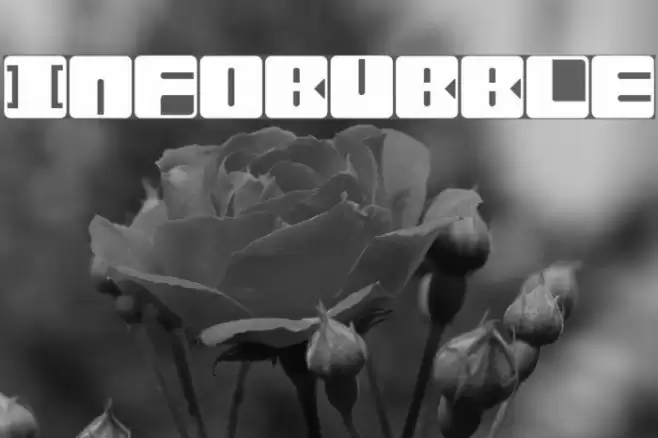 Infobubble Font examples
