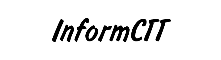 InformCTT Font