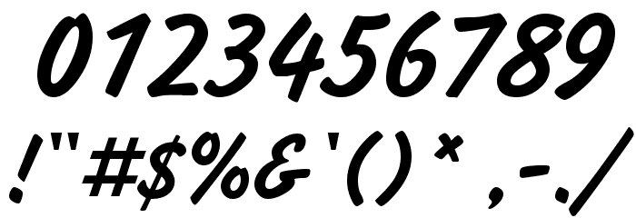 InformCTT Font OTHER CHARS
