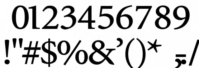 InfraRed Bold Font OTHER CHARS